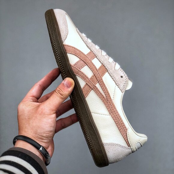 Onitsuka Tiger Mexico 66 Cream Leather Sneakers - Picture 2 of 9